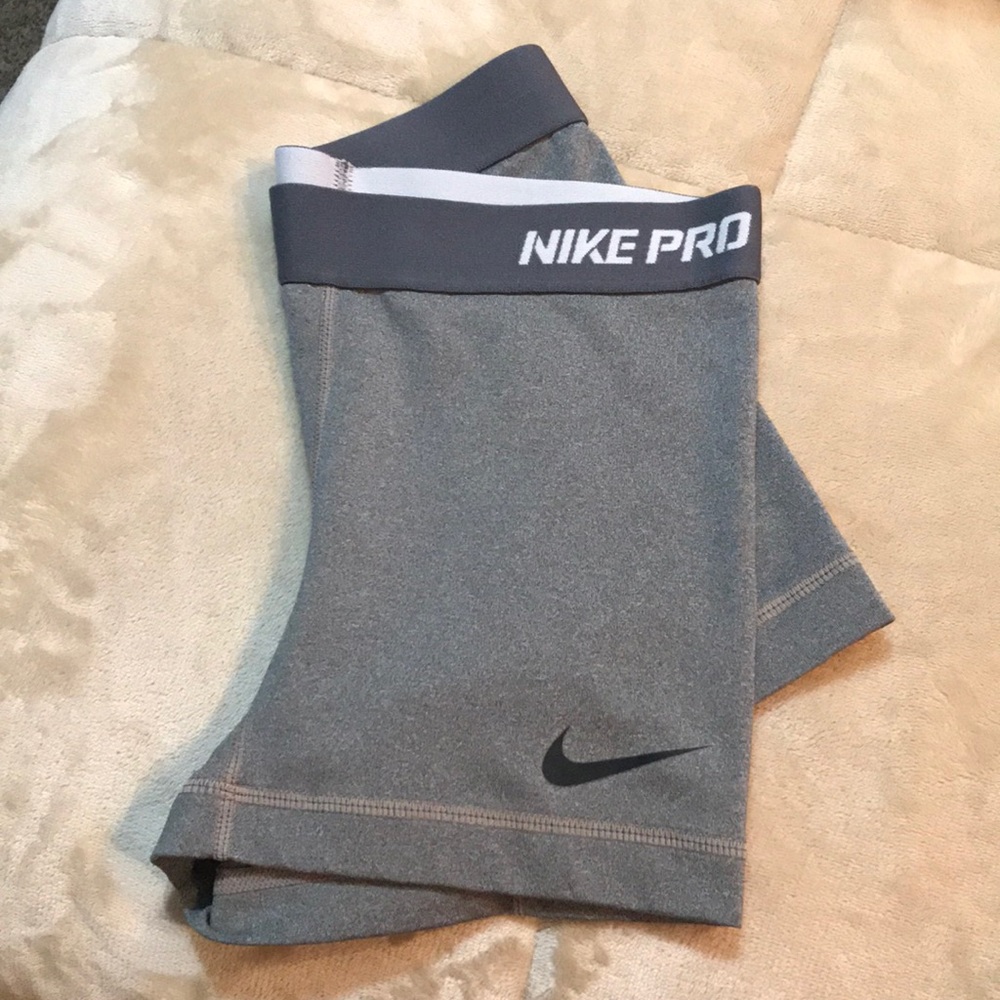 Gray Nike Pro Spandex!